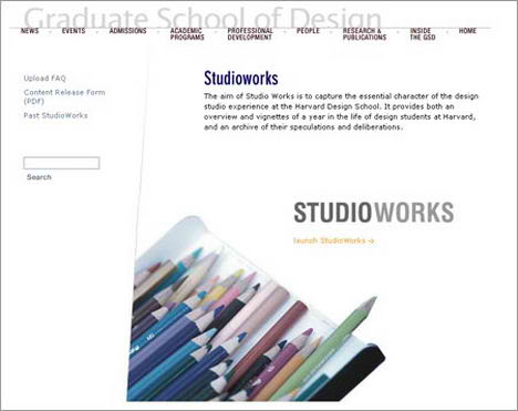 Harvard University - School of Architecture Studioworks