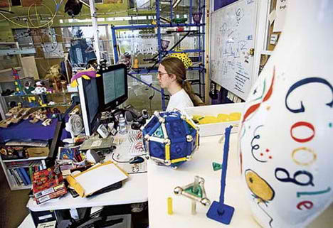 Googleplex by Clive Wilkinson Architects