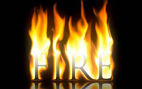 Photoshop Fire Technique
