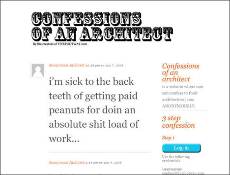 Confessions of an Architect