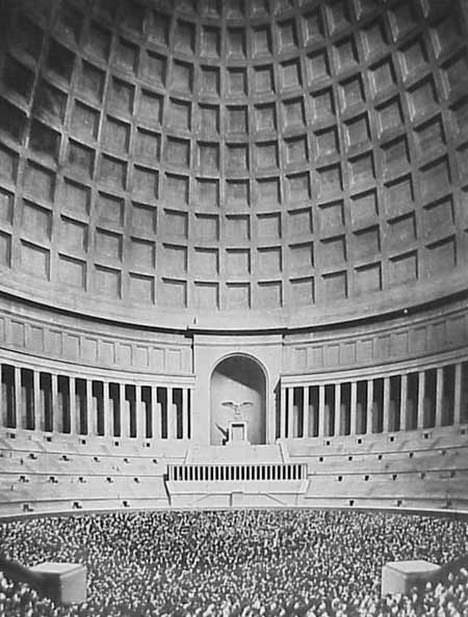 Albert Speers Volkshalle Illusion