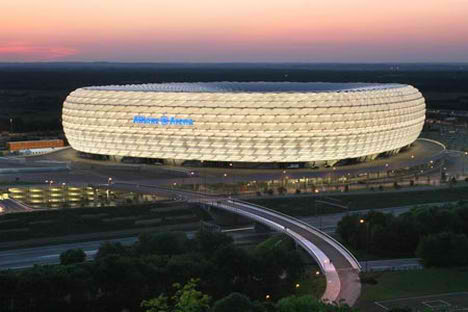 Allianz Arena in Bayern, Germany