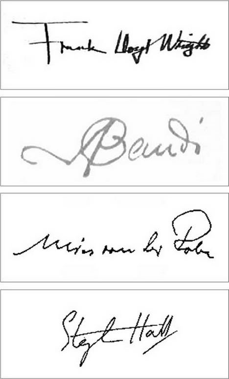 Architects Signature