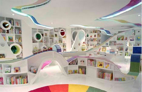 Chinese kids Bookstore in Beijing