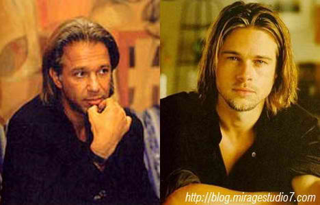 Eric Van Egeraat Brad Pit Famous Architects Separated at Birth