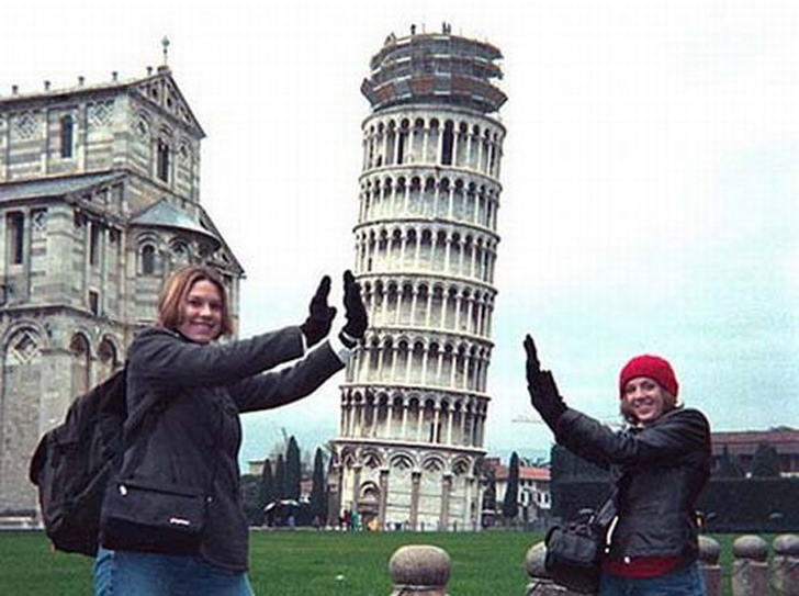 leaning_tower pisa optical illusion