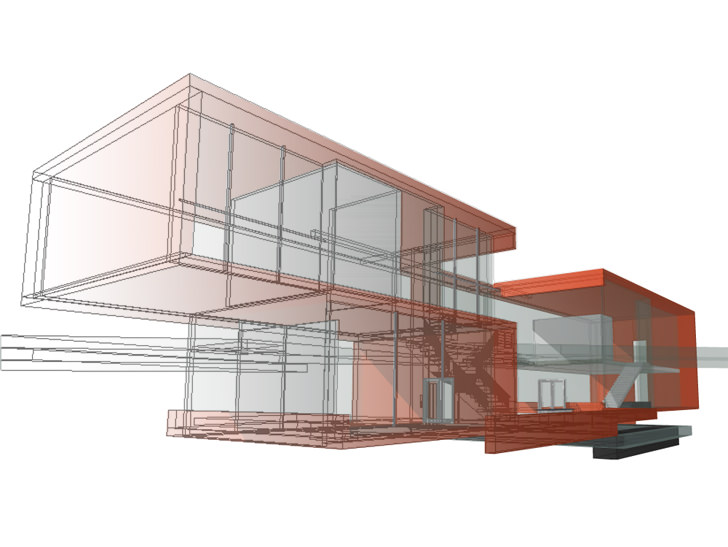 Gradient Masks over AutoCAD with Photoshop