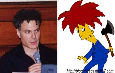 Sanford Kwinter Sideshow Bob Famous Architects Separated at Birth