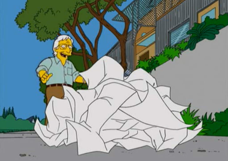 Frank Gehry and the Simpsons