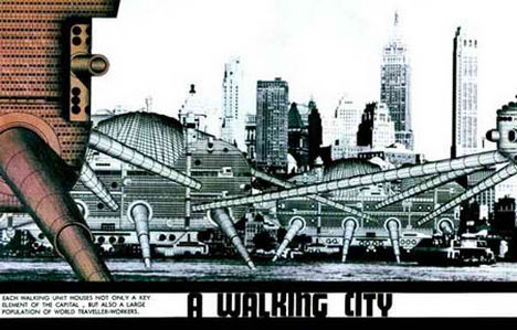 walking city future futuristic