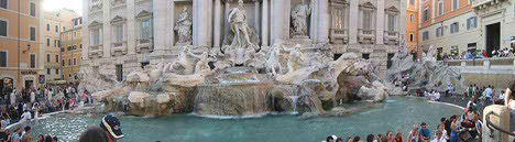 Rome’s Trevi Fountain