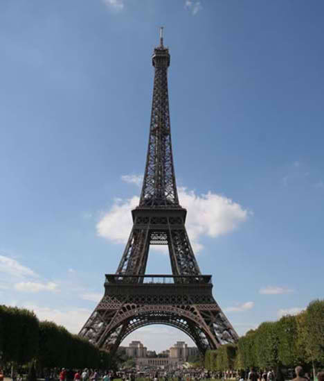 eiffel tower paris france franch