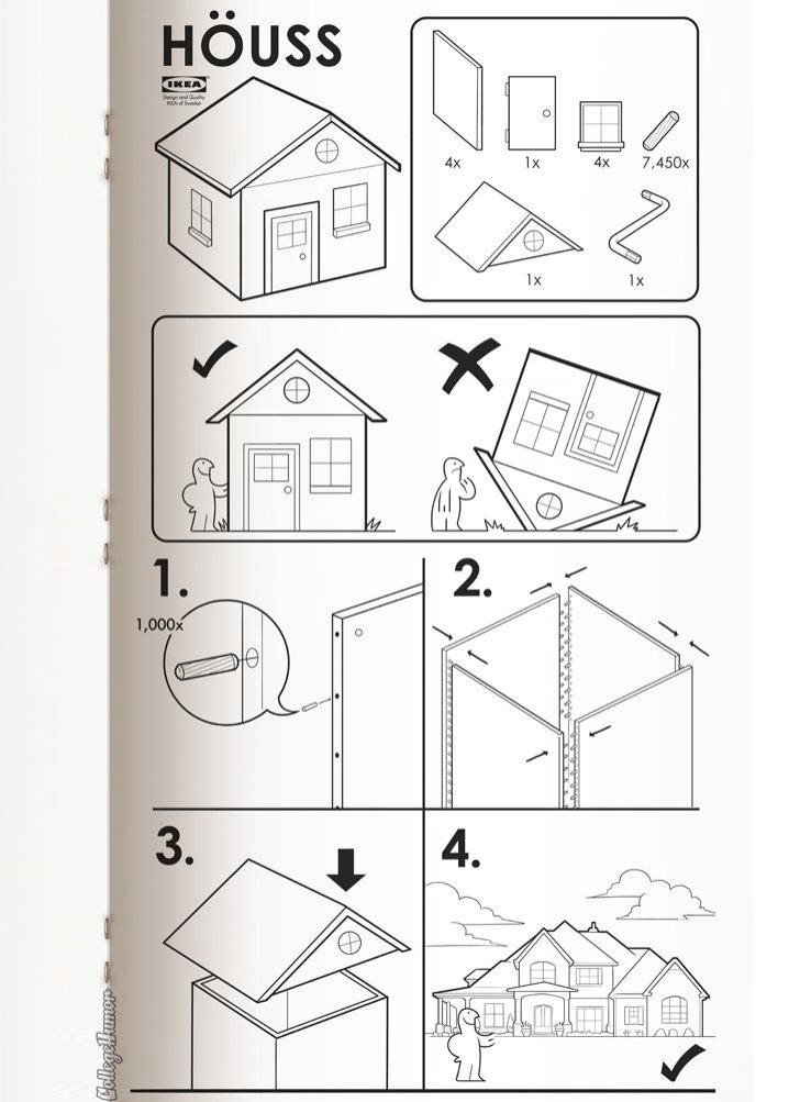 If Ikea Made Instructions For Houses