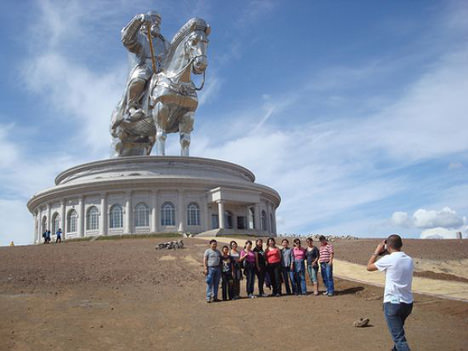 Genghis Khan Equestrian Statue