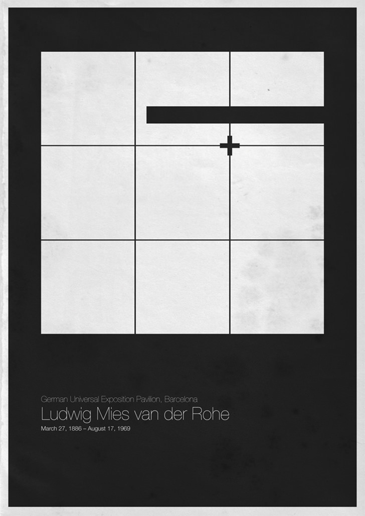 Ludwig Mies van der Rohe German Universal Exposition Pavilion Barcelona Spain