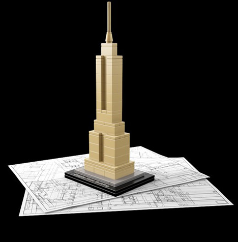 empire state building model blueprint tutorial cad drawings