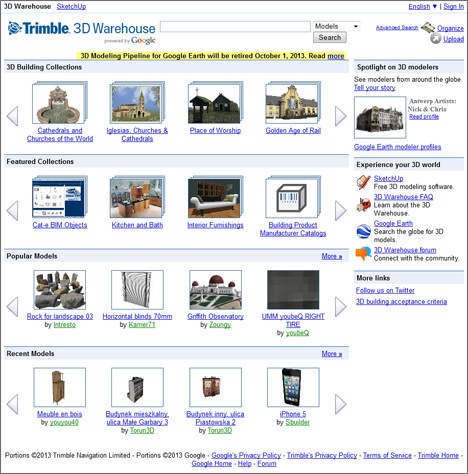 google_warehouse_3d_model_printer