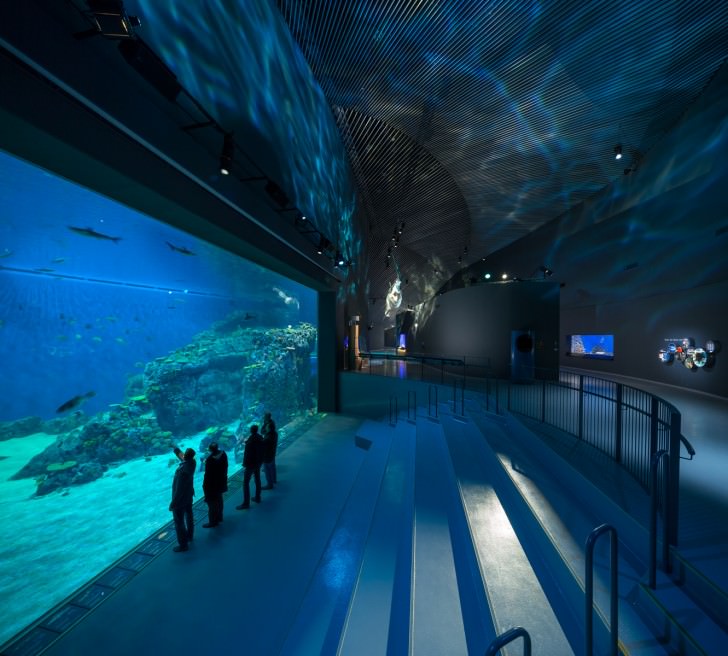 Denmark’s new National Aquarium aka The Blue Planet by 3XN 