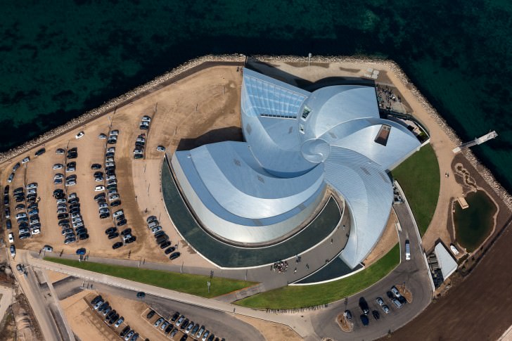Denmark’s new National Aquarium aka The Blue Planet by 3XN 