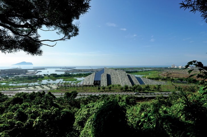 The view of the Guishan Island Lanyang Museum_Photography Jeffrey Cheng