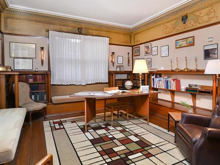 frank lloyd-wright home office Work Spaces Of Creative And Successful People