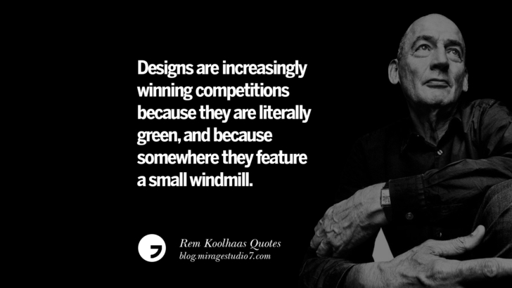 Designs are increasingly winning competitions because they are literally green, and because somewhere they feature a small windmill.